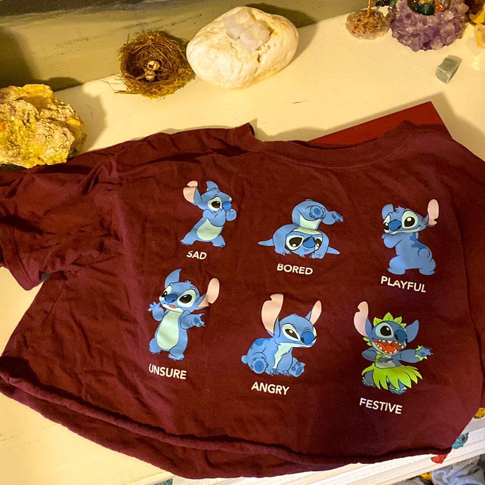 I am selling a shirt from Disney with stitch a movie character
